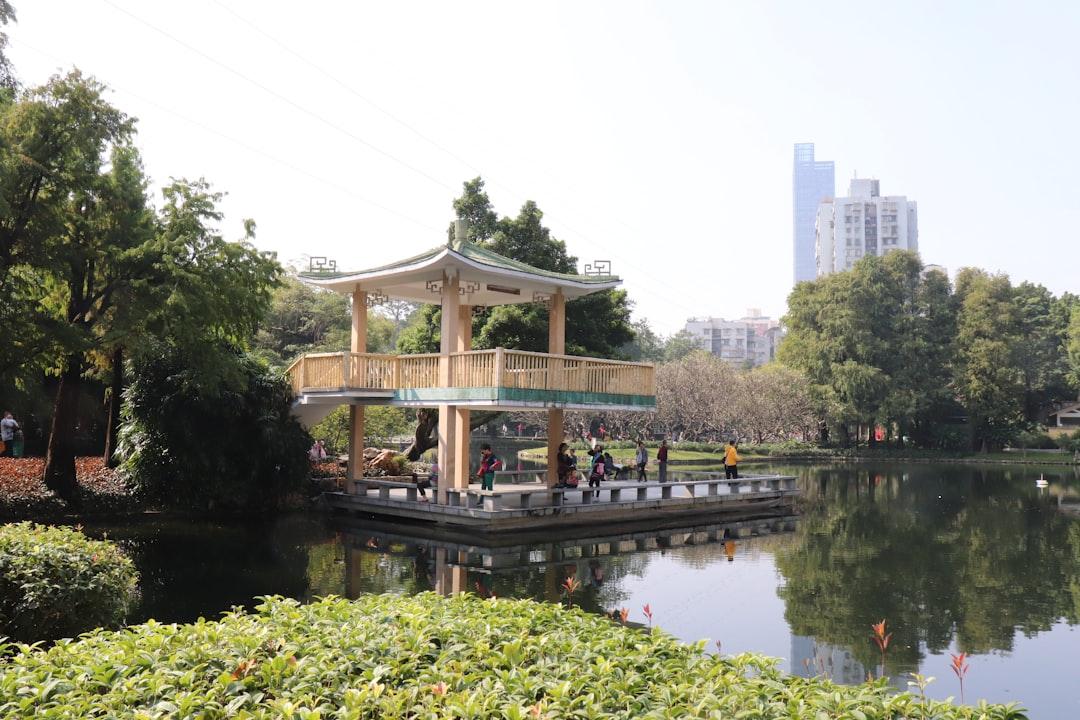Pagoda in Xiaogang Park, Guangzhou.