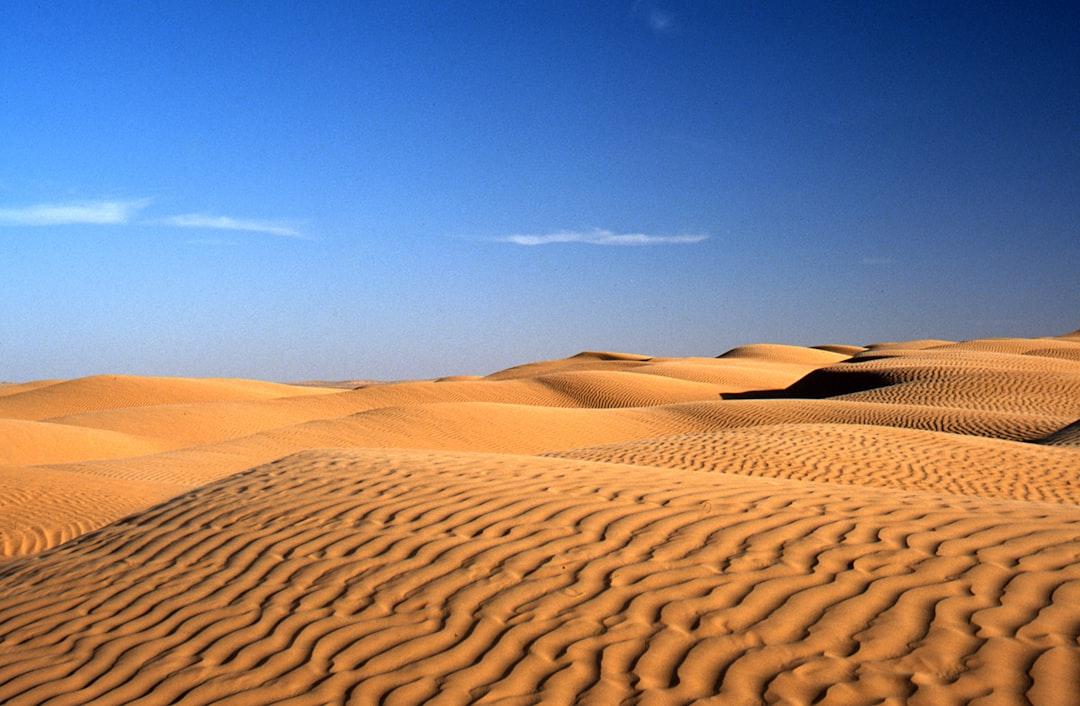 Desert of Tunisia.