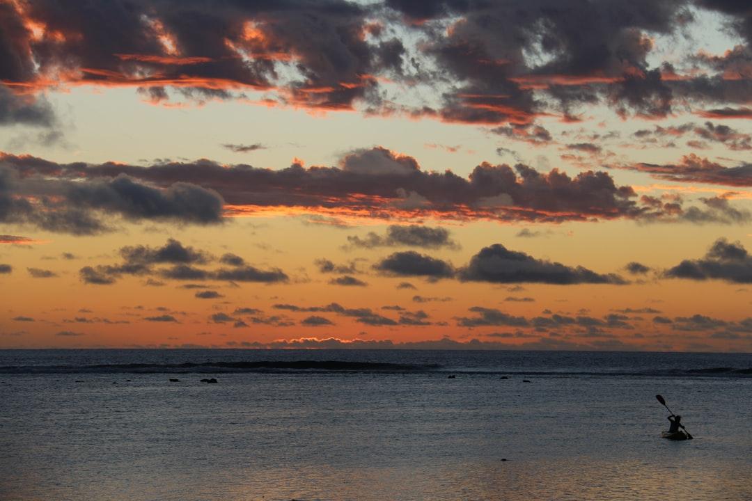 Sunset in Rarotonga