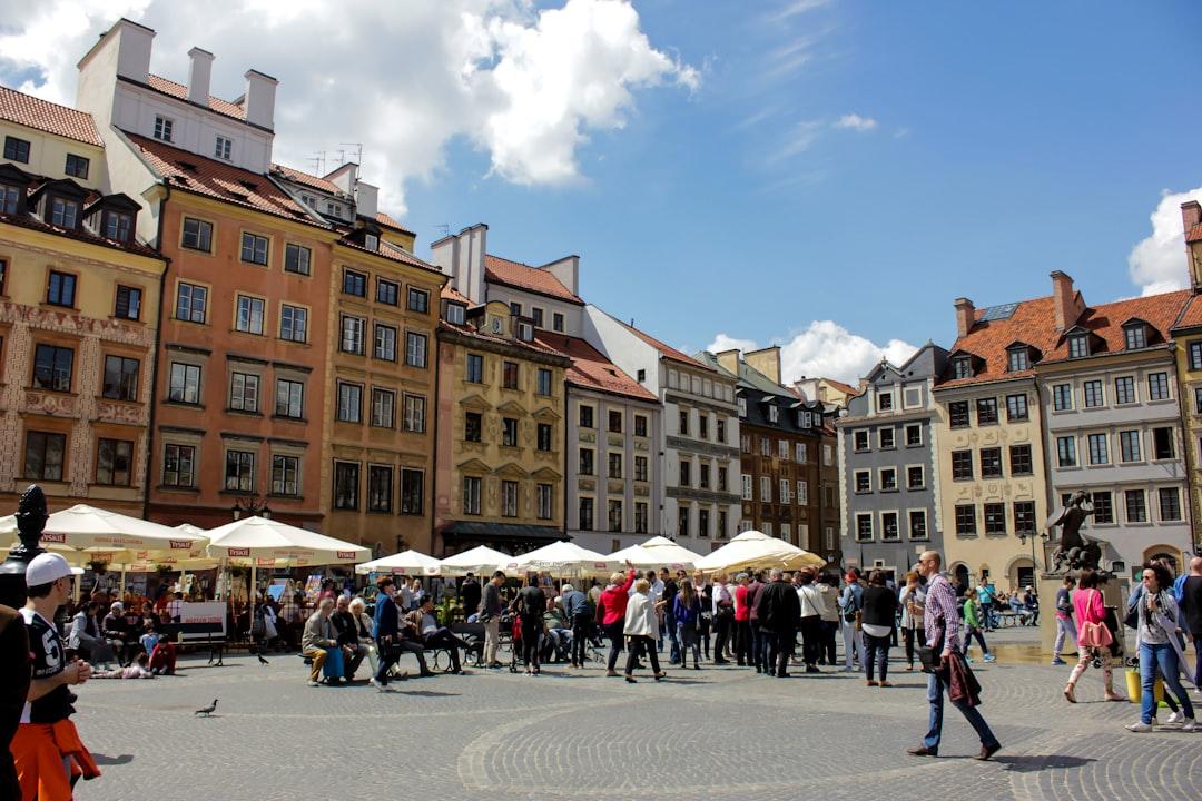 One fine afternoon in Warsaw Old Town.