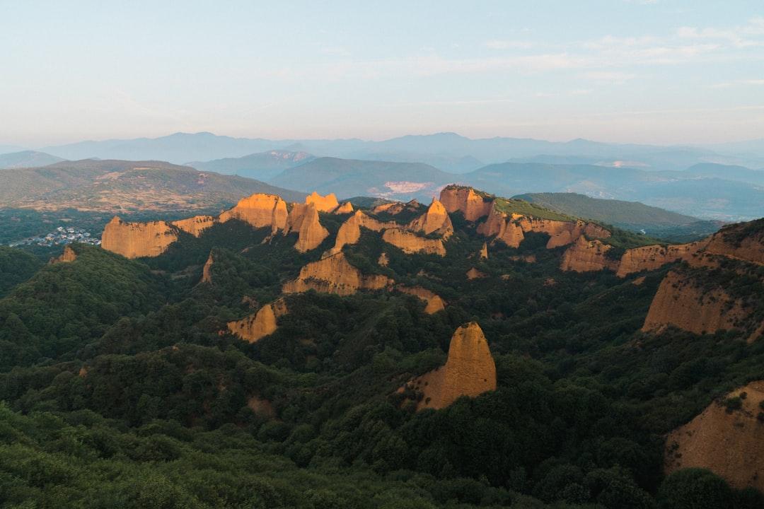 Sunrise from the viewpoint of El Orellán.