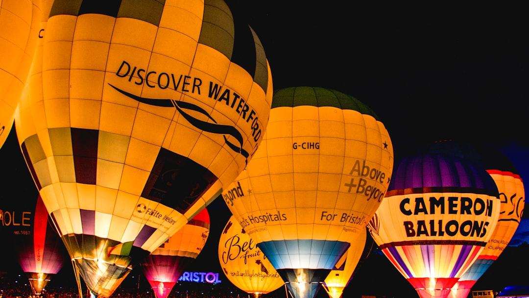 I went to visit my daughter who lives on the outskirts of Bristol, specifically for the annual Bristol Balloon Fiesta and the Nightglow, when the hot air burners and turned on and off to music.  A great spectacle.