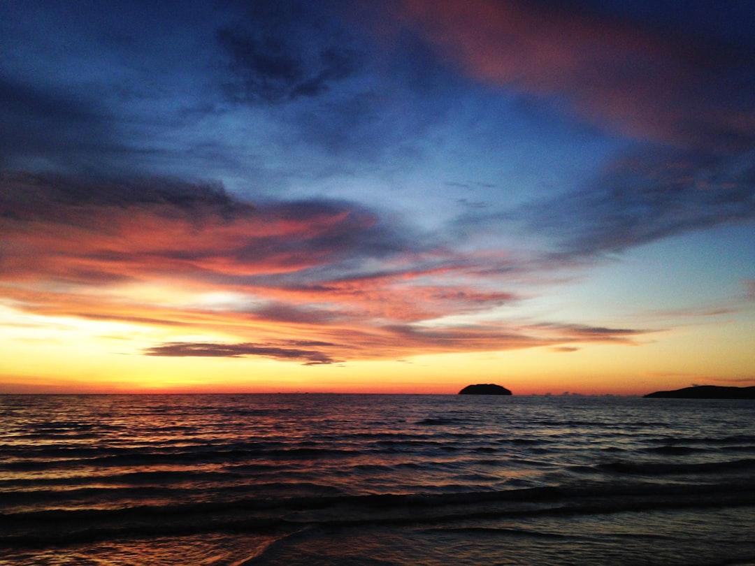 One of the best places to catch the sunset is at Kota Kinabalu, Sabah in East Malaysia.